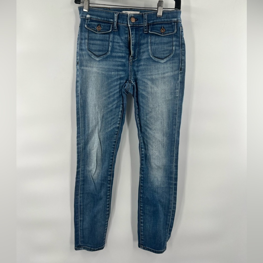 Madewell high riser crop skinny size 26 blue jeans US size 4